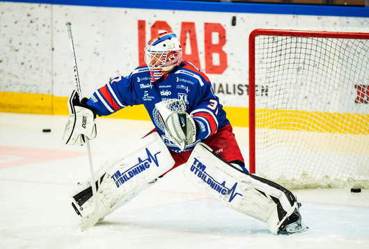 Oskarshamns målvakt Alexander Sudnitcin