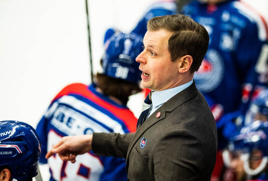 Oskarshamns tränare Martin Filander