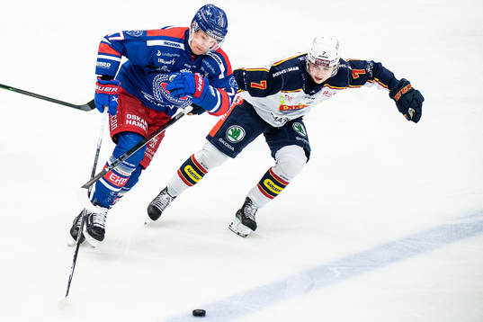 Oskarshamns Jonas Engström och Djurgårdens Robert Nardella