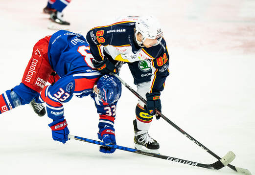 Oskarshamns Filiph Engsund och Djurgårdens Manuel Ågren