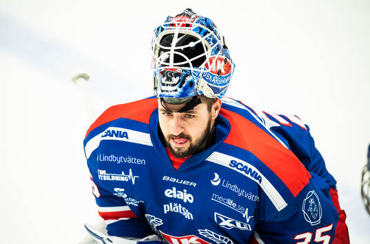 Oskarshamns målvakt Joe Cannata