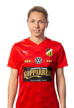 Häckens målvakt Jennifer Falk