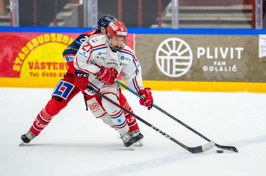 Västerviks Marcus Westfält och Timrås Oliver Johansson