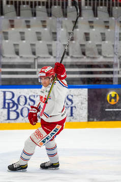 Timrås Marcus Hardegård jublar