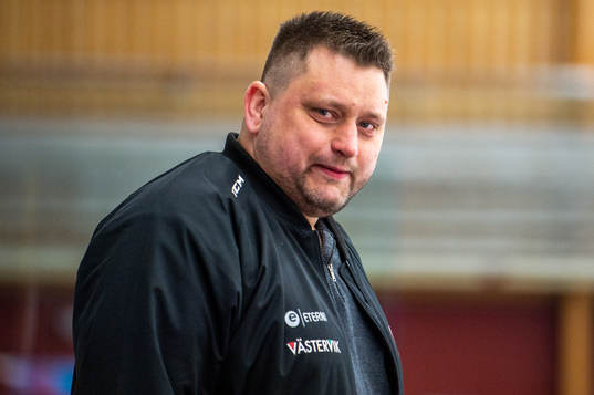 Västerviks tränare Mattias Karlin