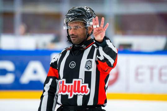 Huvuddomare Fredrik Rönnberg