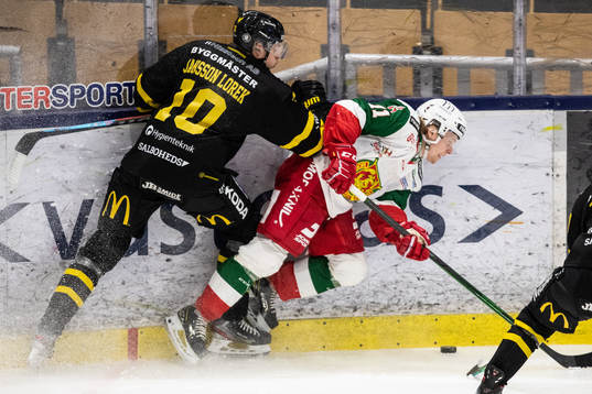 Västerås Jimmie Janssonoch Moras Alexander Hilmersson