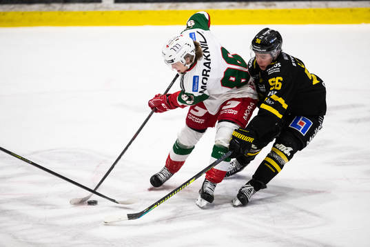 Moras Lucas Wernblom och Västerås Alexander Lunsjö