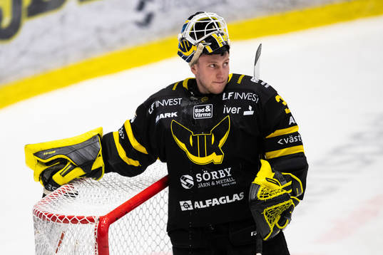 Västerås målvakt Emil Kruse