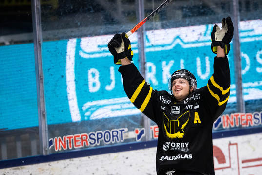 Västerås Jimmie Jansson jublar
