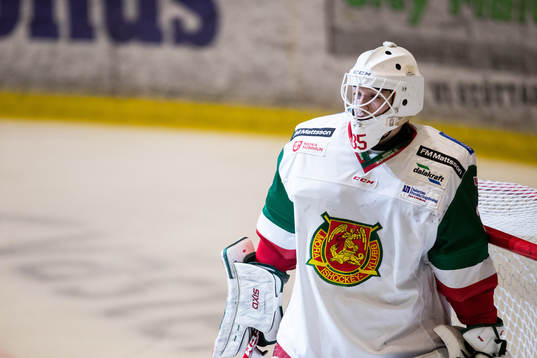 Moras målvakt Matteus Ward deppar