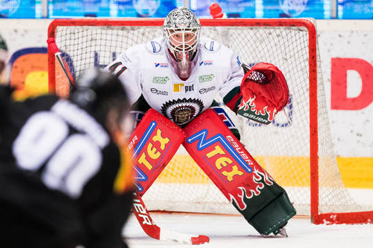 Frölundas målvakt Niklas Rubin