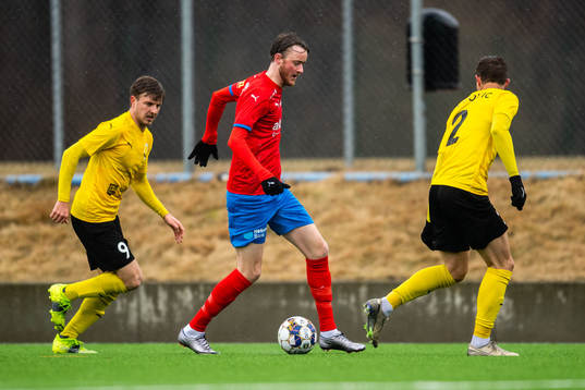 Mjällbys Joel Nilsson och Josip Filpovic