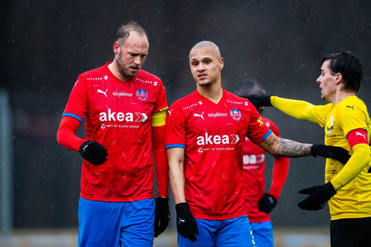 Helsingborgs Andreas Granqvist och Anthony van