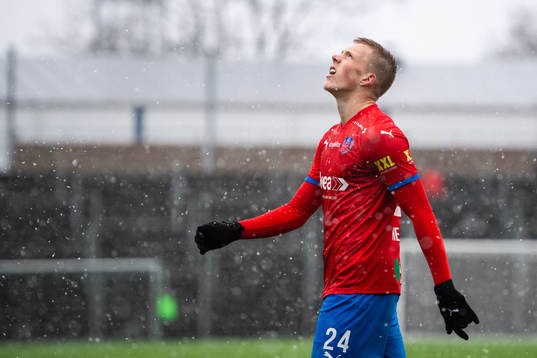 Helsingborgs Emil Hellman deppar