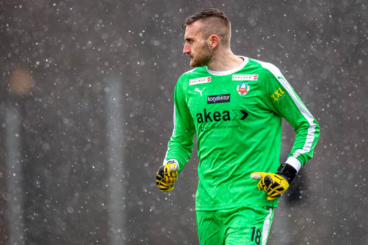 Helsingborgs målvakt Alexander Nilsson