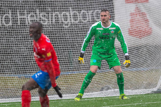 Helsingborgs målvakt Alexander Nilsson
