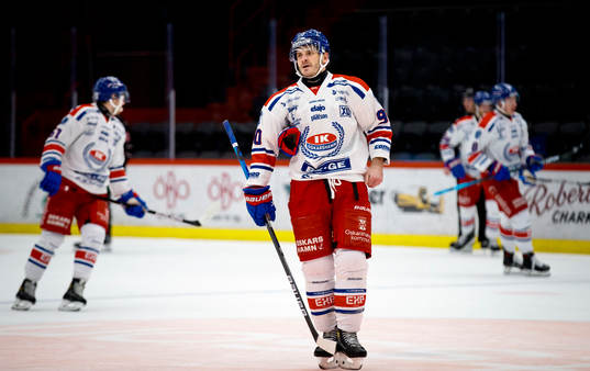 Oskarshamns Lance Bouma deppar