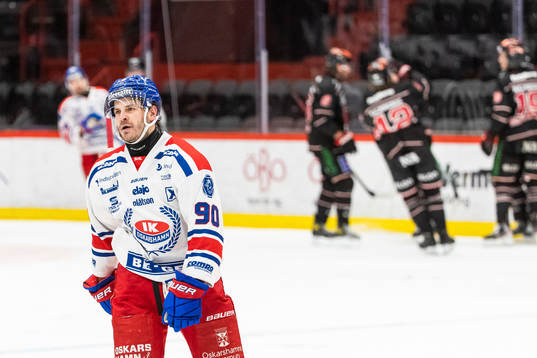 Oskarshamns Lance Bouma deppar