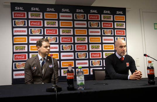 Oskarshamns tränare Martin Filander och Örebros