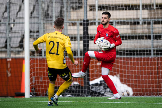 Malmö FFs målvakt Marko Johansson