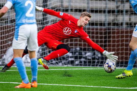 Malmö FFs målvakt Mathias Nilsson