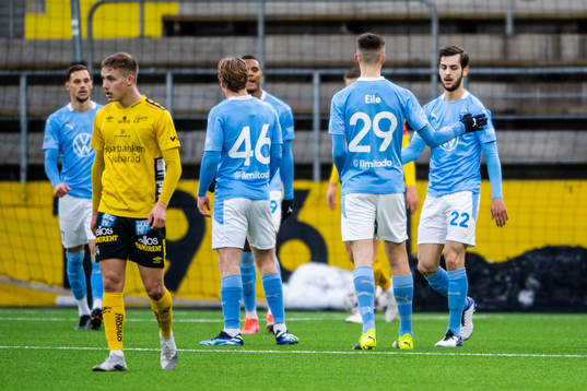 Malmö FFs Adi Nalic jublar