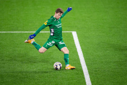 Elfsborgs målvakt Mathias Dyngeland