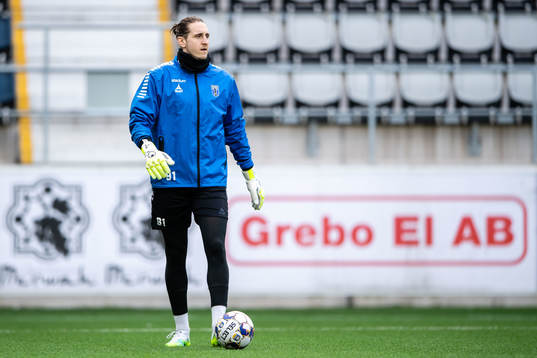 Sirius målvakt David Mitov Nilsson