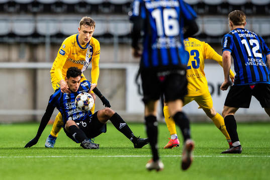 IFK Göteborgs Jesper Tolinsson och Sirius Joakim Persson