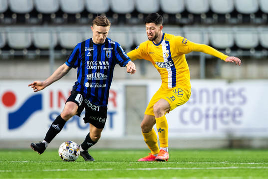 Sirius Jacob Ortmark och IFK Göteborgs Kevin Yakob