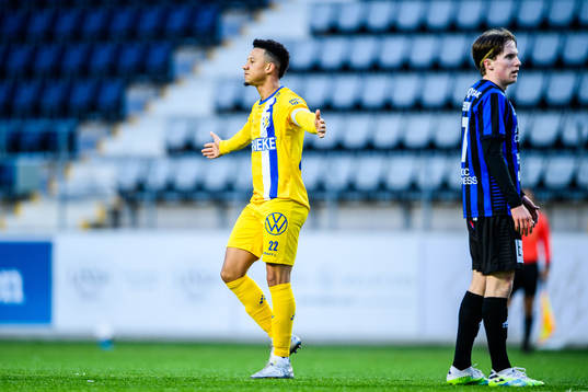 IFK Göteborgs Tobias Sana jublar