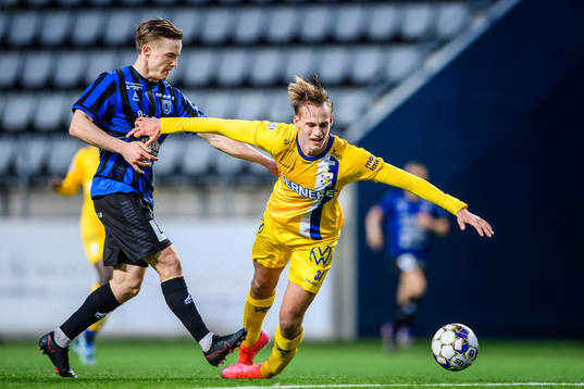 Sirius Jacob Ortmark och IFK Göteborgs Oscar Vilhelmsson