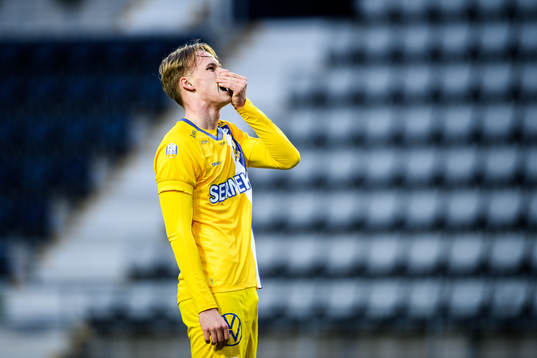 IFK Göteborgs Oscar Vilhelmsson deppar