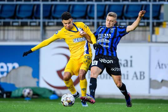 IFK Göteborgs Alexander Jallow och Sirius Simon Gefvert