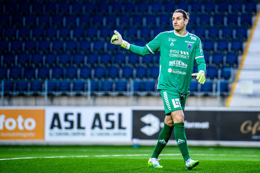 Sirius målvakt David Mitov Nilsson