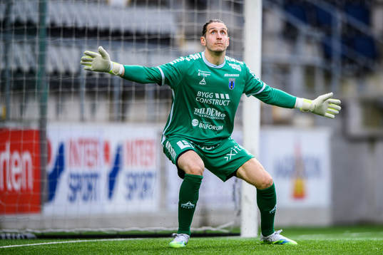 Sirius målvakt David Mitov Nilsson