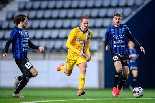 Sirius Axel Björnström och Marcus Mathisen mot IFK