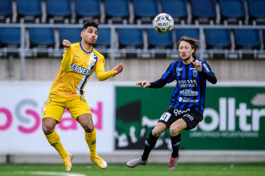 IFK Göteborgs Hosam Aiesh och Sirius Axel Björnström