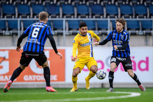 Sirius Marcus Mathisen och Axel Björnström mot IFK