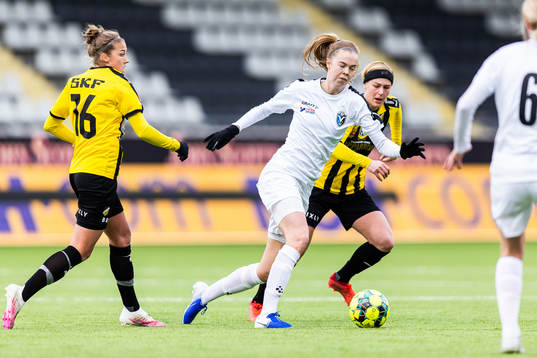 Häckens Filippa Angeldahl och Luna Nörgaard Gevitz