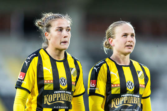 Häckens Filippa Angeldahl och Filippa Curmark