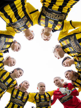 Häcken samlade innan fotbollsmatchen i Svenska Cupen