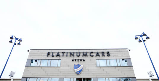 Platinumcars Arena före fotbollsmatchen i Svenska Cupen