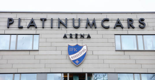 Platinumcars Arena före fotbollsmatchen i Svenska Cupen