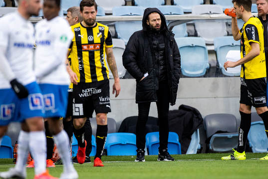 Häckens tränare Andreas Alm