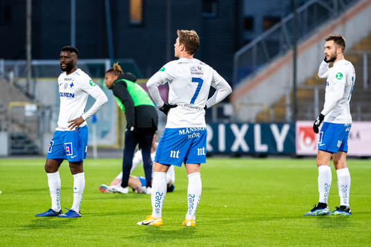 IFK Norrköpings spelare deppar