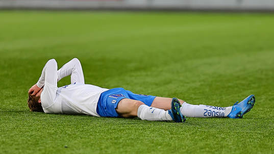 IFK Norrköpings Isak Bergmann Johannesson deppar