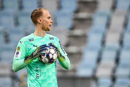Häckens målvakt Pontus Dahlberg