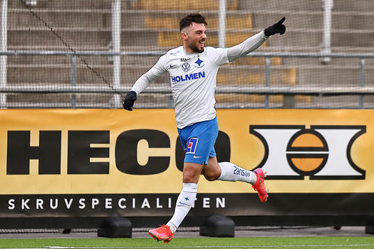IFK Norrköpings Sead Haksabanovic jublar